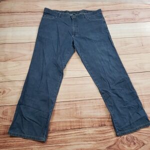 Ermenegildo Zegna Jeans Womens 40 Blue Wide Leg High Rise Denim Ladies‎ 40x29